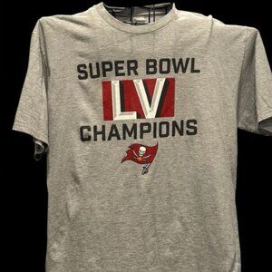 Super Bowl LV Champions Heather Grey Graphic T-shirt